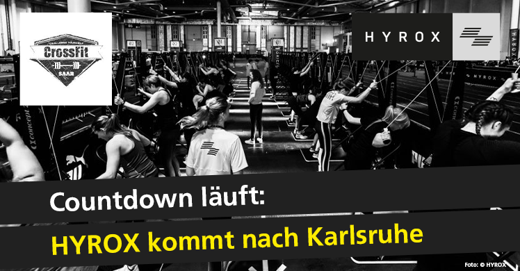 In der dm-arena treten das CrossFit Saar Team und bis zu 2500 weitere Sportler an