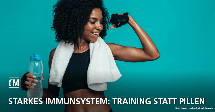 Fitnesstraining als Schutzfaktor wirkt effektiv und stärkt das Immunsystem.