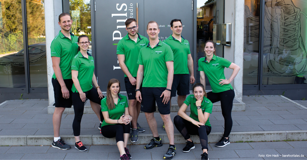 Das Team des Im|Puls Eggenstein-Leopoldshafen (von links): Christian Braun, Carolin Starke, Fabienne Kohnle, Lukas Pütz, Andreas Cleve, Simon Ehehalt, Larissa Lindner und Leonie Schmidt