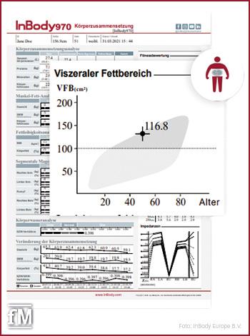 Viszeralfettanalyse mit InBody