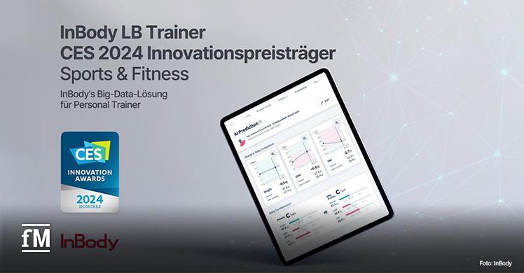 InBody gewinnt Innovationspreis für LB Trainer