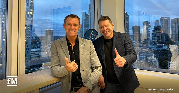 Thorsten Kielmann und Alexander Benker (Geschäftsführer INJOY QUALITY GmbH) setzen mit dieser Übernahme ein klares Zeichen für die Zukunft des Clubs