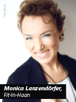 Monica Lanzendörfer betreibt des Fit-In-Haan in der Nähe von Düsseldorf