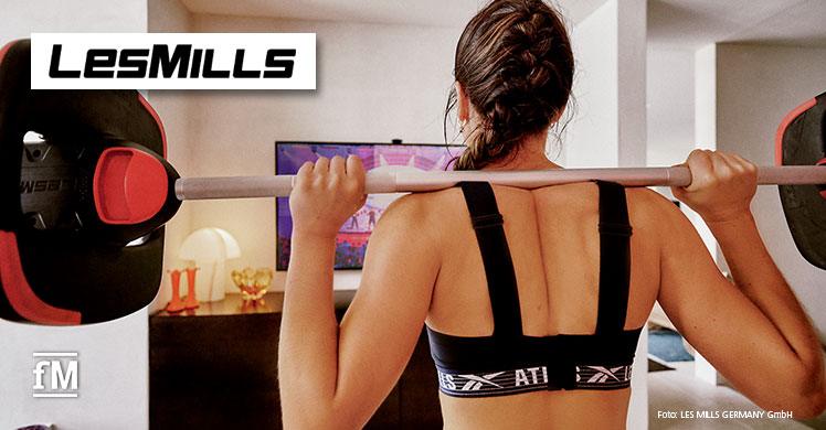 LES MILLS veröffentlicht neue App-Version LES MILLS+