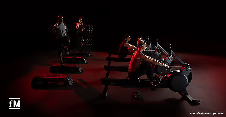 Life Fitness Heat Row und Life Fitness Heat Performance Row – zwei neue Rudermaschinen fürs Fitnessstudio.