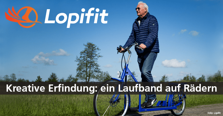 Laufen statt treten: Das Lopifit ist das etwas andere E-Bike