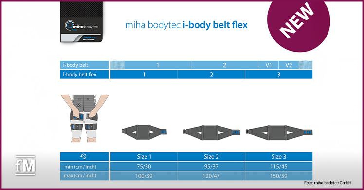 Der neue miha bodytey i-body belt flex