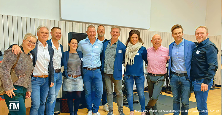 Alles über BGM und Austauschmöglichkeiten beim milon-Netzwerktreffen im Evonik Gym im Sportpark Marl (Nordrhein-Westfalen)