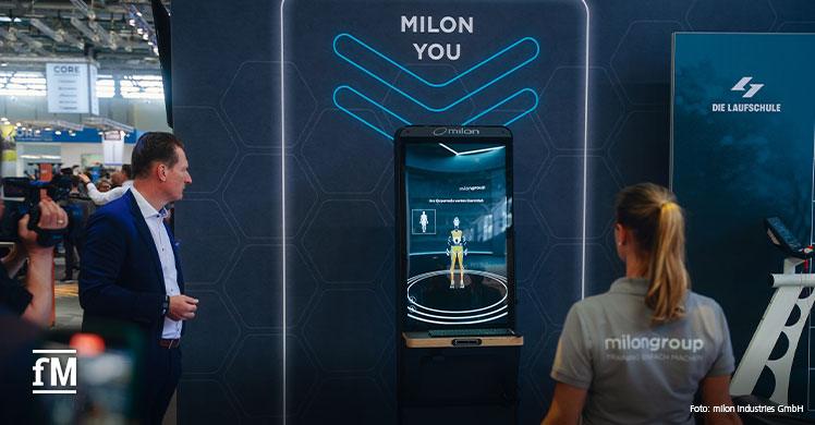 Weltpremiere des Screeningtool milon YOU auf der FIBO 2022