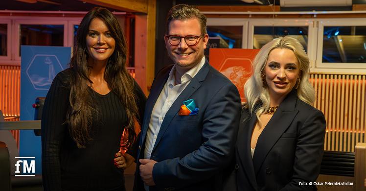 V.l.: Martina Reuter, Bernhard-Stefan Müller (CEO der milongroup) und Larissa Reisenbichler bei der Eröffnung des ersten milon & five Flagship-Stores in St. Veit