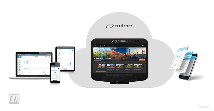 Verzahnung der Systeme veranschaulicht: Milon und LifeFitness machen es den Trainierenden mit der neuen Schnittstelle einfacher