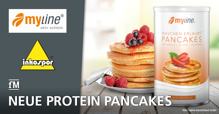 Neues Protein-Produkt: myline und INKO verkaufen proteinreiche Pancakes