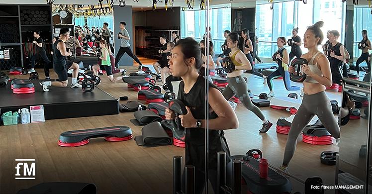 Der Pure Fitness und Yoga Club in Shanghai