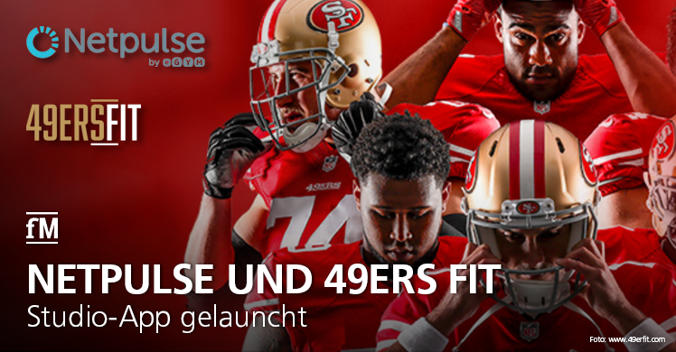 Netpulse und 49ers Fit launchen App für Fitnessstudios.