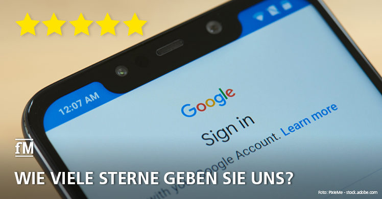 Google Rezension für fitness MANAGEMENT: Jetzt Sterne vergeben und Feedback geben!