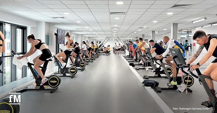 Bestens vorbereitet: Rund 3.500 Athletinnen und Athleten werden bei den Winterspielen 2026 in 22 Trainingszentren Technogym-Geräte nutzen, wie hier bei Olympia 2024 in Paris