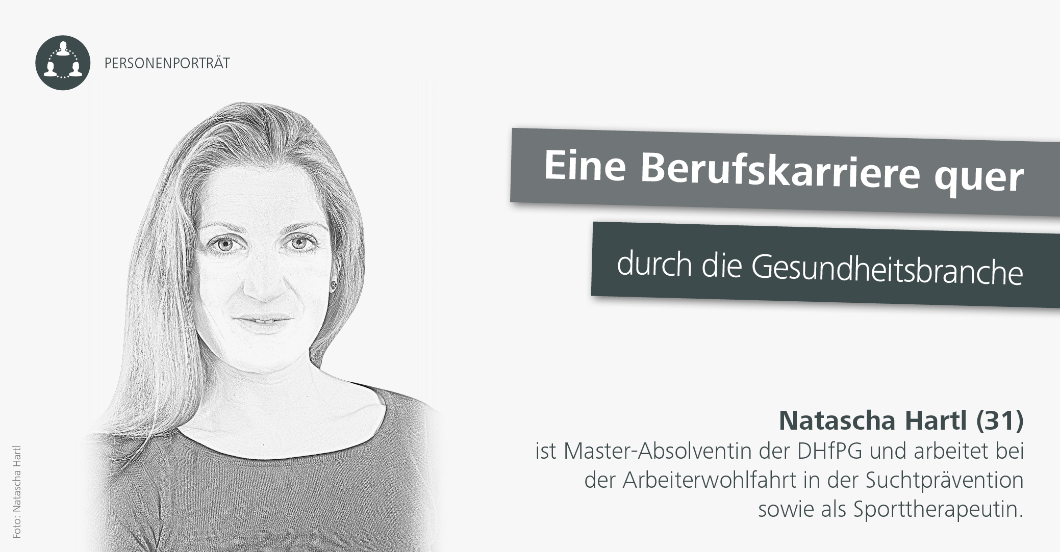 Natascha Hartl: Eine Berufskarriere quer durch die Gesundheitsbranche.