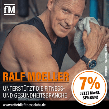 Ralf Möller unterstützt die Fitness- und Gesundheitsbranche