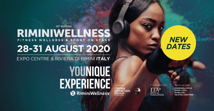 15. Rimini Wellness mit neuem Datum Ende August 2020