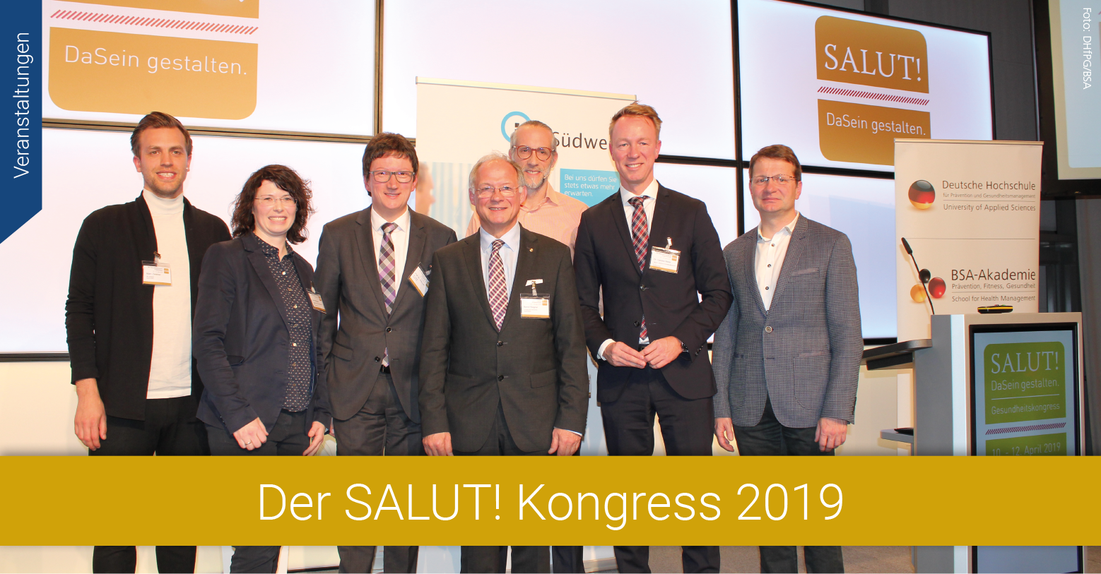 5. Bundesweites Gesundheitsforum „SALUT! DaSein gestalten“ in der Saarbrücker Congresshalle.