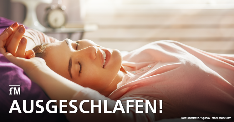 Besser schlafen: Fitnesslevel beeinflusst Schlafqualität