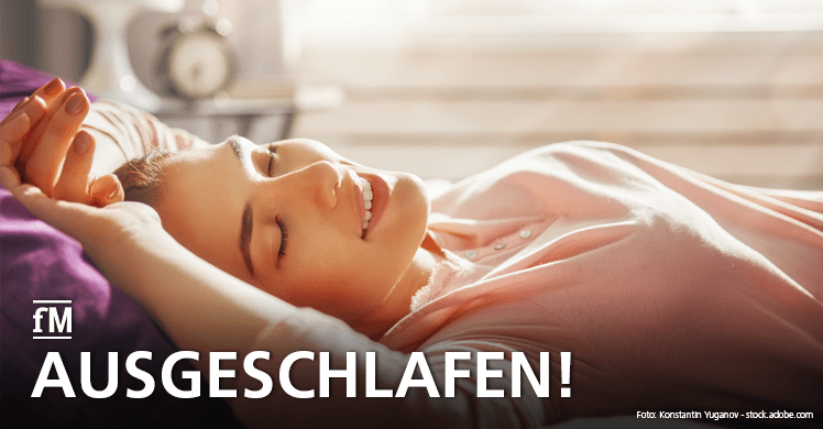 Fit schläft besser: Unsere Tipps für einen gesunden Schlaf