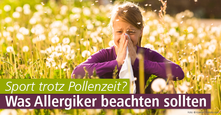 Sport trotz Pollenzeit? Was Allergiker jetzt beachten sollten