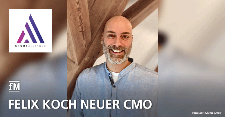 Felix Koch ist neuer Chief Marketing Officer (CMO) der Sport Alliance GmbH