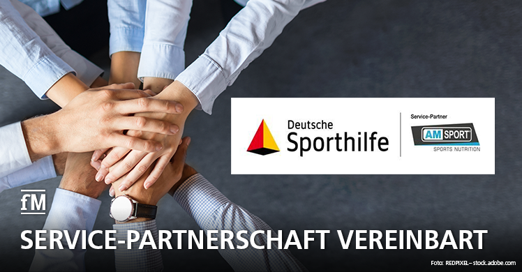 Deutsche Sporthilfe und AMSPORT sind ab sofort Service-Partner