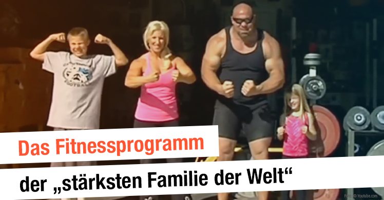 Familie Bests verrücktes Leben besteht aus Workouts ohne Ende