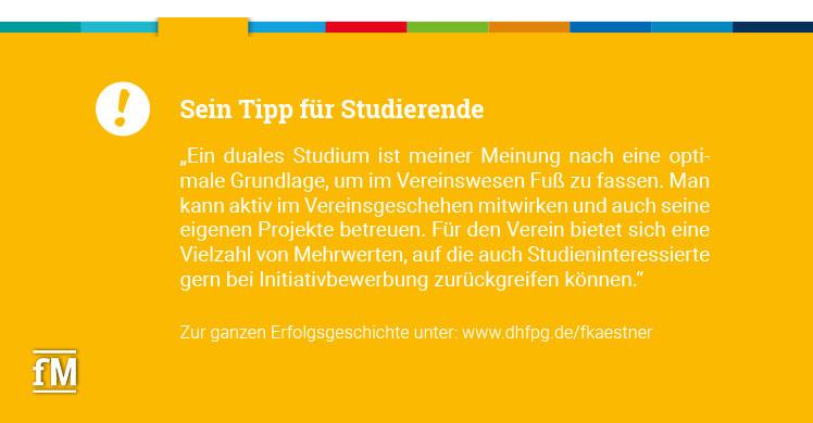 Florian Kästner – Cheftrainer der B-Junioren-Bundesliga, MBA Sport- und Gesundheitsmanagement