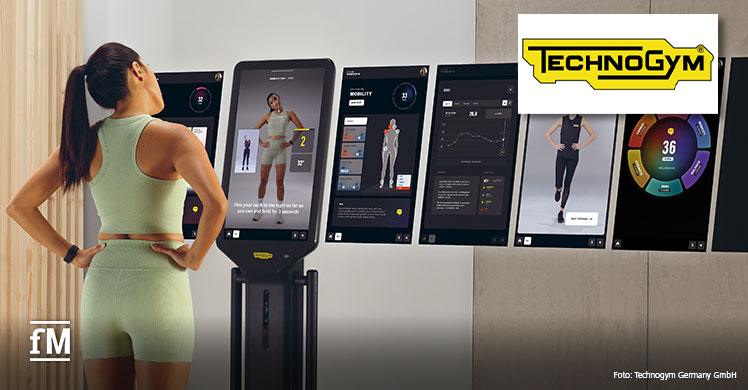 Technogym auf der FIBO 2024: KI-Basis vernetzt Fitnessgeräte beim TECHNOGYM CHECKUP