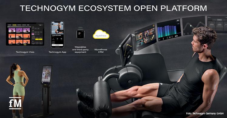 Technogym auf der FIBO 2024: KI-Basis vernetzt Fitnessgeräte beim TECHNOGYM ECOSYSTEM OPEN PLATFORM