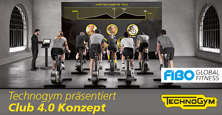 Neue Produkte und mitreißende Trainingserlebnisse kündigt Technogym auf der FIBO an