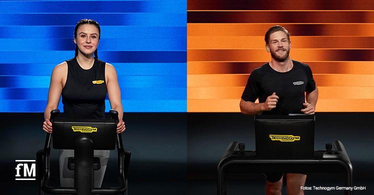 Laura Elvira und René Dau führen Sie jetzt in On-Demand-Videos auf der Technogym Plattform in deutscher Sprache durch Ihr Training