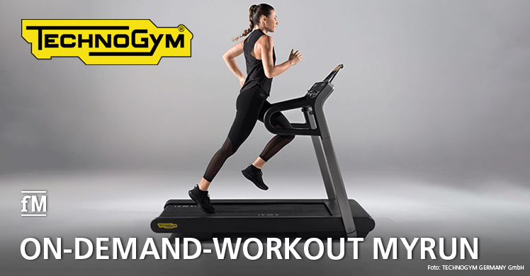 Training auf dem Laufband wie in der Natur: Technogym stellt MYRUN vor.