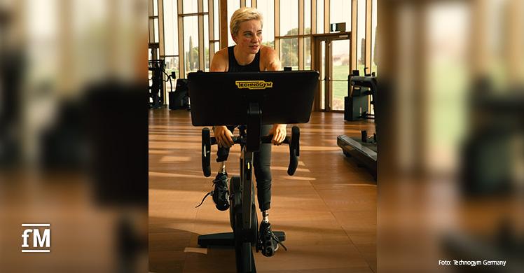 Bebe Vio trainiert mit Technogym für die Paralympischen Spiele Paris 2024