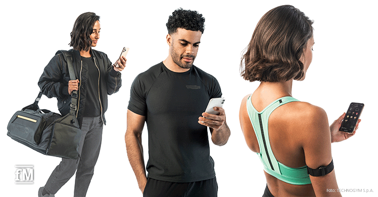 Workout Livestreams am Smartphone verfolgen, mit der Technogym Mywellness 5.0 App