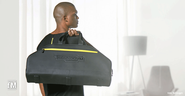 Technogym Case: Trainingstasche mit funktionellem Trainingszubehör