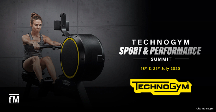 Technogym 'Sport & Performance Summit' am 18. und 25. Juli 2020 als Webinar