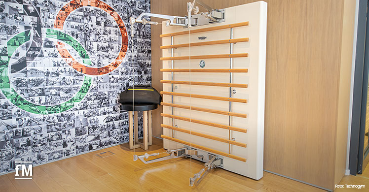 Olympia Ausstatter Technogym präsentiert seinen neugestalteten Technogym-Showroom.