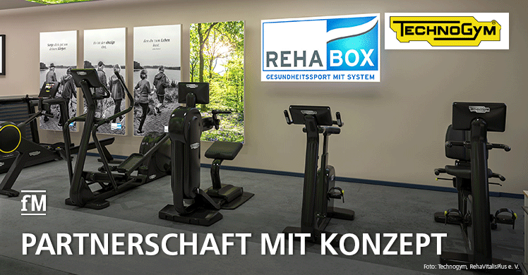 Partnerschaft mit Konzept – RehaVitalis Plus e. V. und Technogym sind Partner