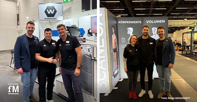 Woodway und Scaneca auf der therapie HAMBURG 2024