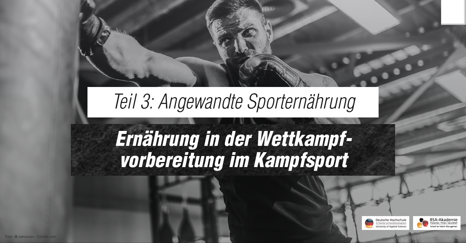 Zwischen Gewichtsabnahme und Leistungsbereitschaft für den Kampf: Ernährung in der Wettkampfvorbereitung im Kampfsport.