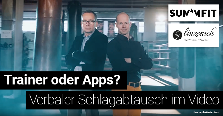 Können Apps, digitale Gadgets & Co. mit einer qualitativ hochwertigen Trainingsbetreuung im Studio mithalten? Das diskutieren zwei Experten im Video.