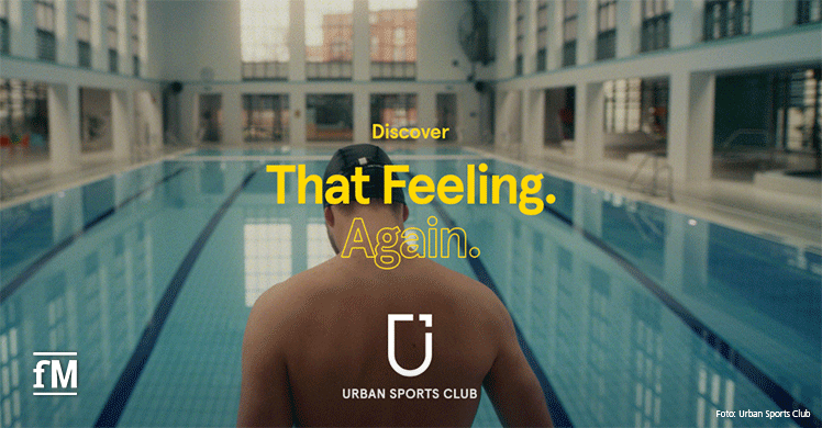 Urban Sports Club Kampagne #ThatFeelingAgain