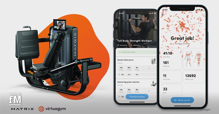 Effizienteres Training durch Integration von Virtuagym und Matrix Fitness