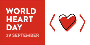 World Heart Federation (WHF) klärt über Herzgesundheit auf.