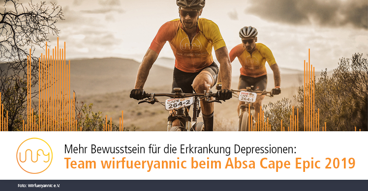 Team wirfüryannic beim Absa Cape Epic 2019