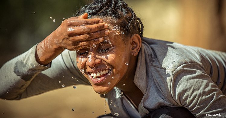 Wasser für Ostafrika: Les Mills und Unicef kooperieren und sammeln beim Training Spenden für Trinkwasserprojekte in Äthiopien.